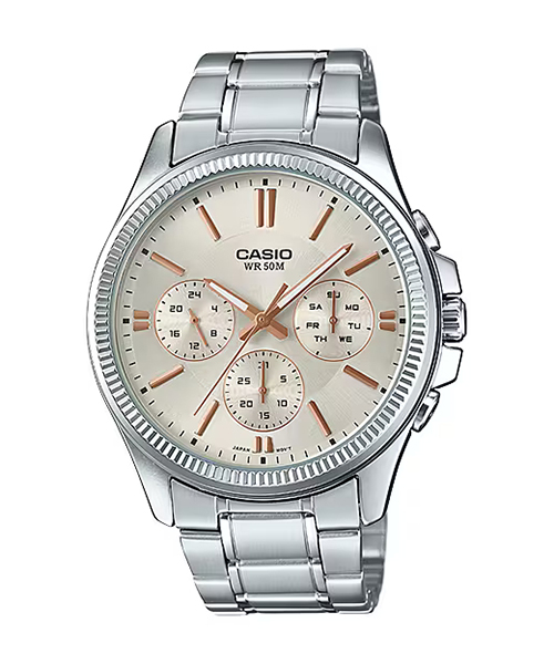 ساعت مچی مردانه کاسیو مدل CASIO-MTP-1375D-7A2