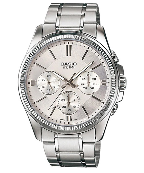 ساعت مچی مردانه کاسیو مدل CASIO-MTP-1375D-7A2