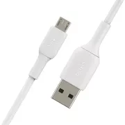 کابل شارژ سریع USB-A به Micro-USB بلکین مدل CAB005bt1MWH طول 1 متر 5