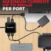 هاب 4 پورت USB 3.0 هانیول مدل HC000010/LAP/NPH/4U/3.0 4