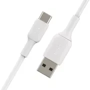 کابل شارژ سریع USB-C به USB-A بلکین مدل CAB001bt2MWH طول 2 متر 5