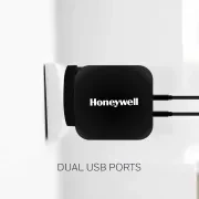 شارژر دیواری هانیول مدل HC000018/CHG/WCH/BLK/5V/4.8A/UK با کابل Micro USB
