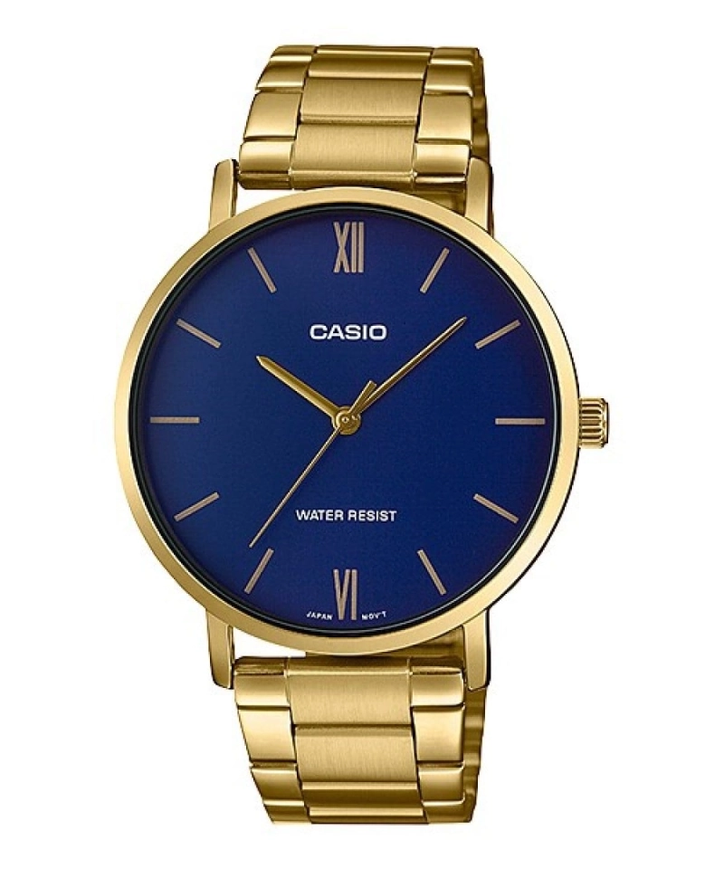 ساعت مچی مردانه کاسیو مدل CASIO-MTP-VT01G-2B