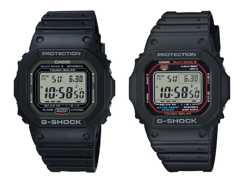 ساعت رادیویی کاسیو G-Shock GW5000U-1 اکنون در ایالات متحده عرضه شده است