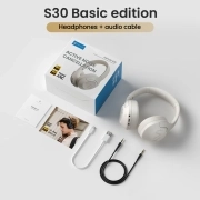 هدفون بلوتوثی هایلو مدل S30 - سفید 5